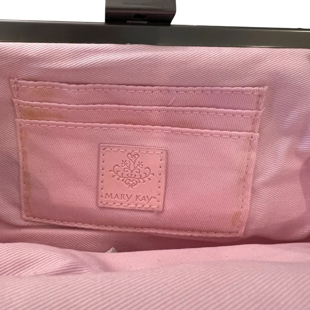 Mary Kay Black Velvet Evening Bag Handbag 2007 New‎ Holiday Wishes Formal Party